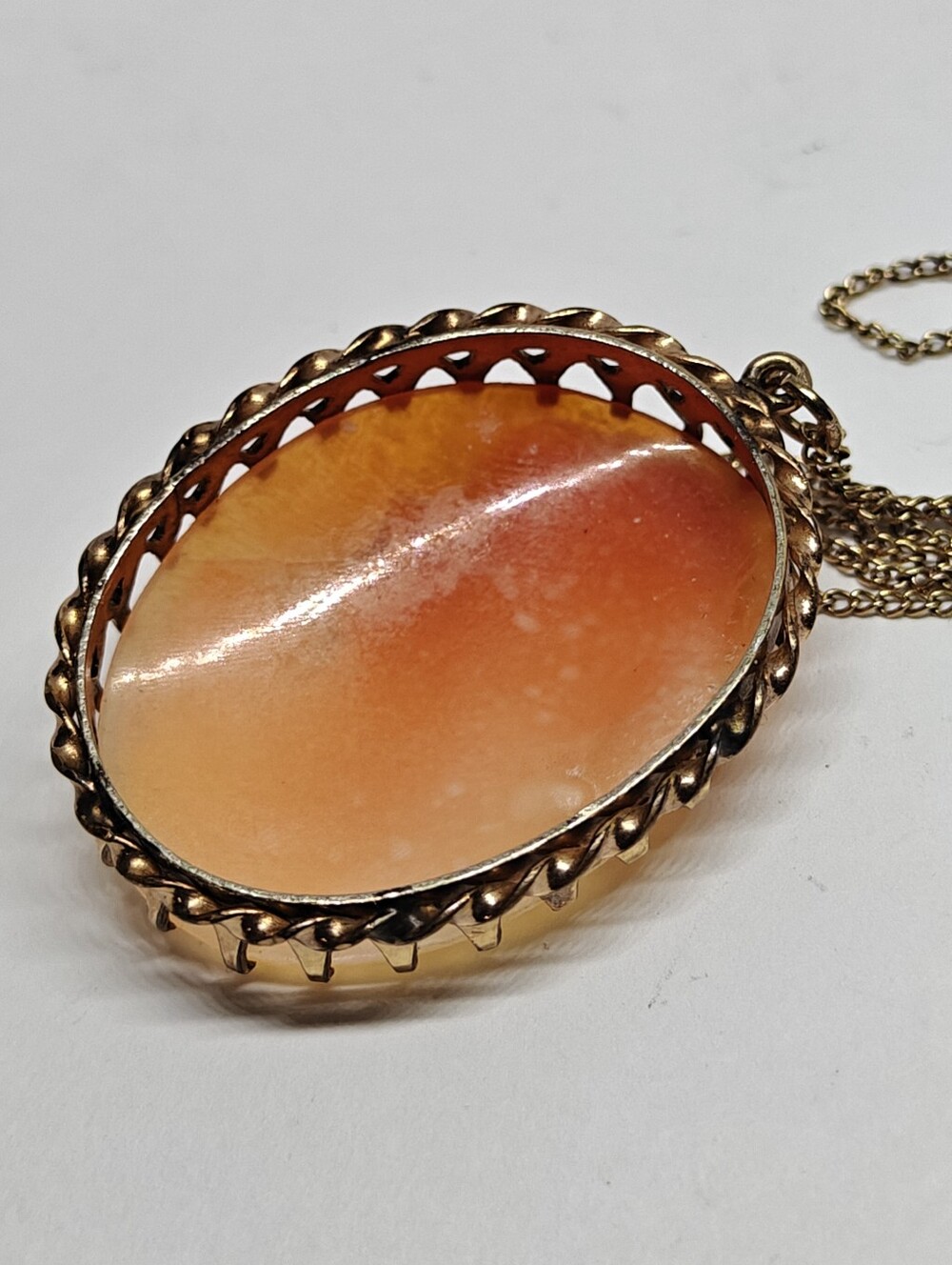 Vintage Antique Cameo Pendant Necklace - Picture 2 of 15